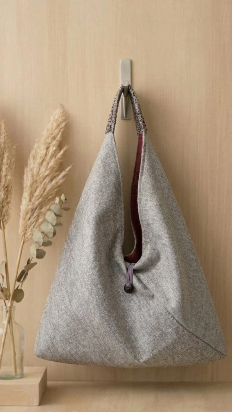 Borsa Origami Marfil