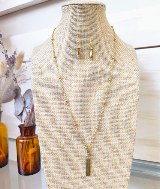 Set Collana + orecchini "Rama"