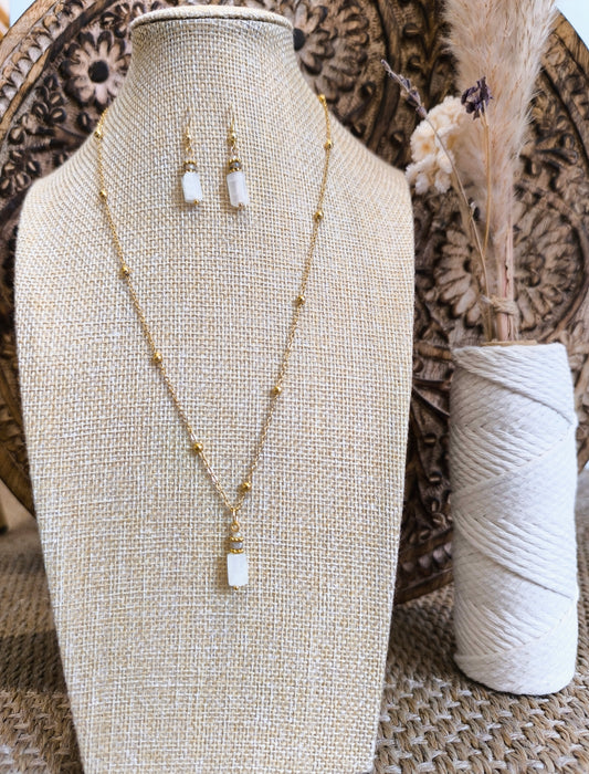 Set Collana + orecchini "Luna"