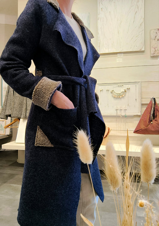 Cappotto Kuura lana cotta